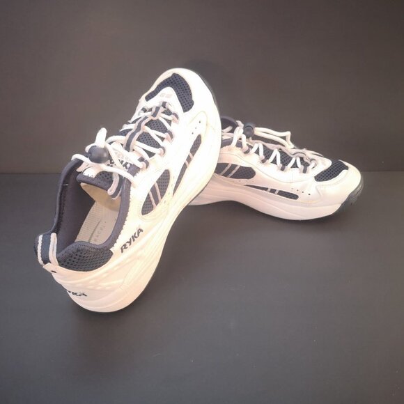 Ryka Aqua Performance Nitracel Light Ladies Size 8M Navy & White Water Shoes - Picture 5 of 10